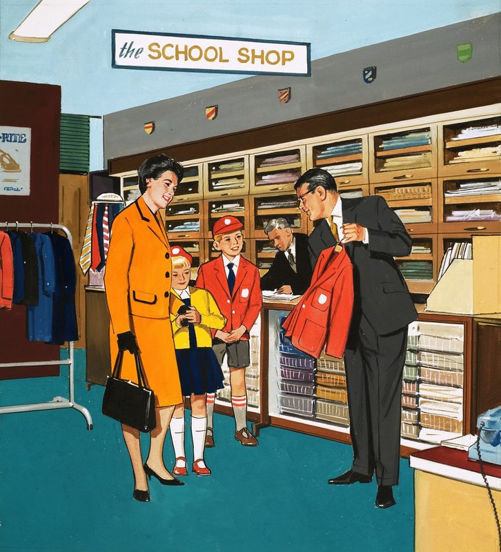 Sprzedawca autorstwa English School