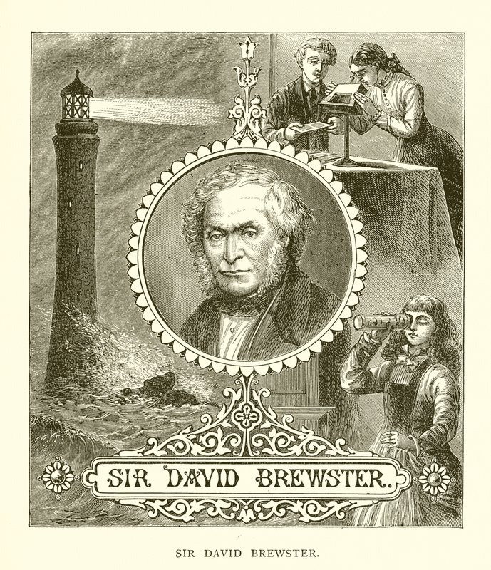 Sir David Brewster autorstwa English School