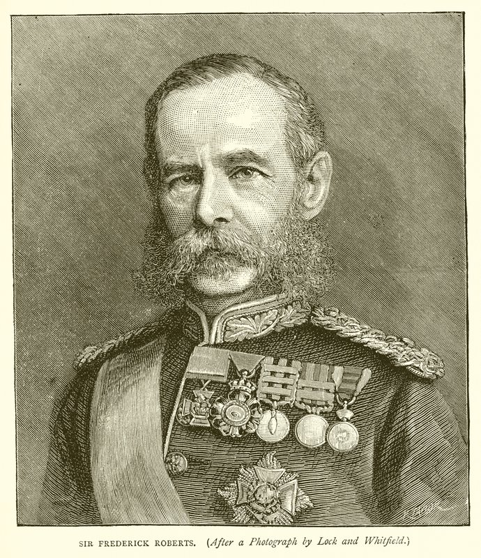 Sir Frederick Roberts autorstwa English School
