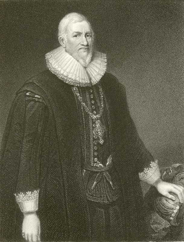 Sir Hugh Middleton autorstwa English School