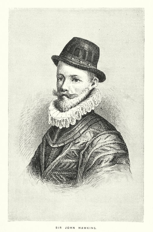 Sir John Hawkins (Grawerowanie) autorstwa English School
