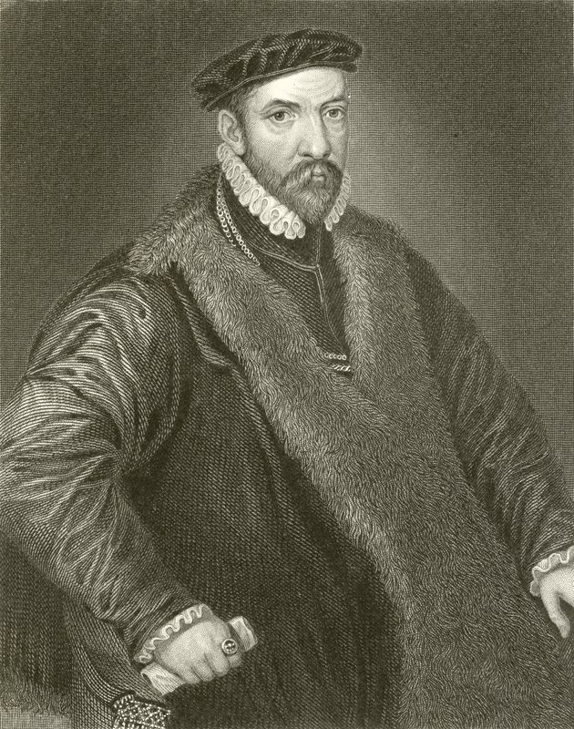 Sir Nicholas Bacon autorstwa English School