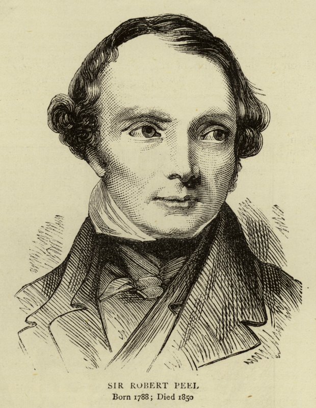 Sir Robert Peel autorstwa English School