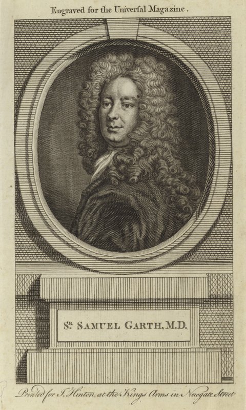 Sir Samuel Garth, MD autorstwa English School