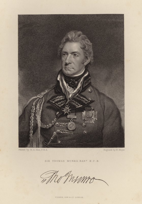 Sir Thomas Munro autorstwa English School