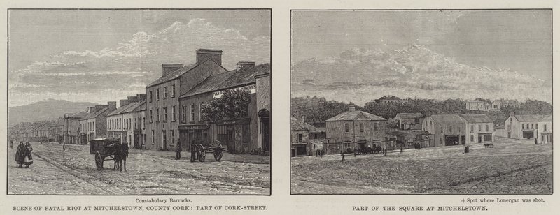 Szkice Mitchelstown (grafika) autorstwa English School