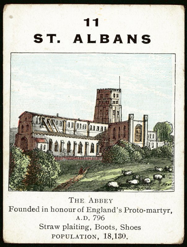 St Albans (kolor lito) autorstwa English School