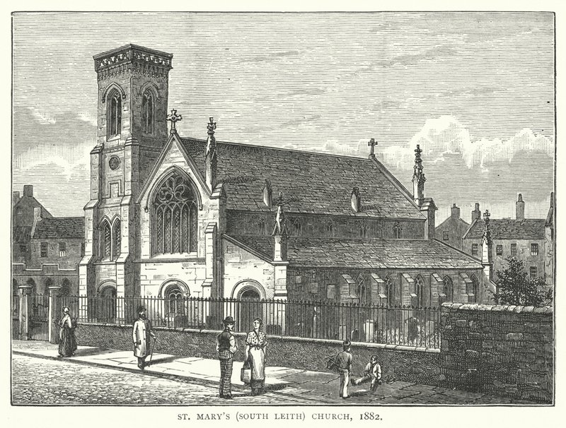Kościół Mariacki (South Leith) autorstwa English School