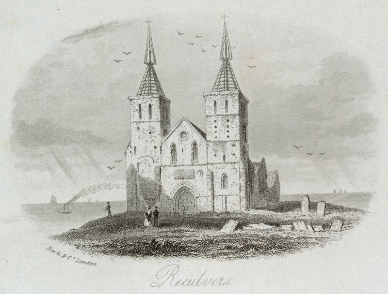 Kościół Mariacki w Reculver autorstwa English School