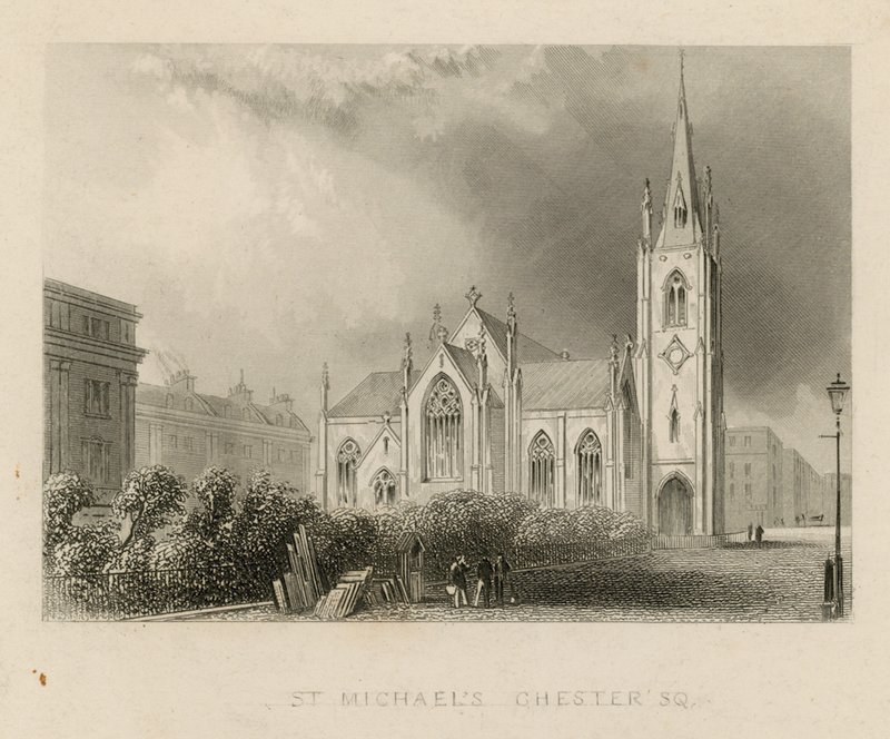 Kościół św. Michała, Chester Square autorstwa English School