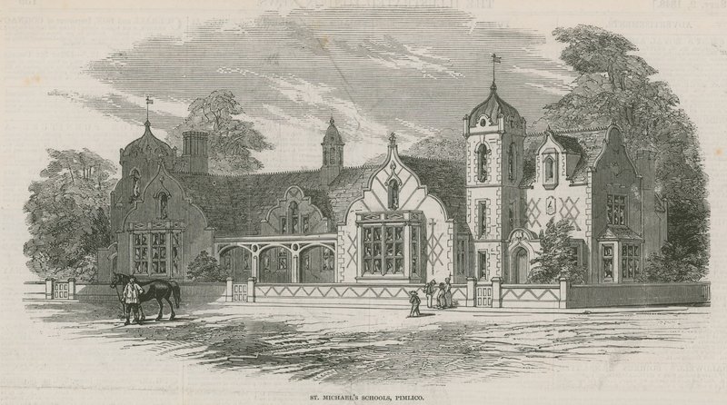 Szkoły St Michaels w PImlico autorstwa English School