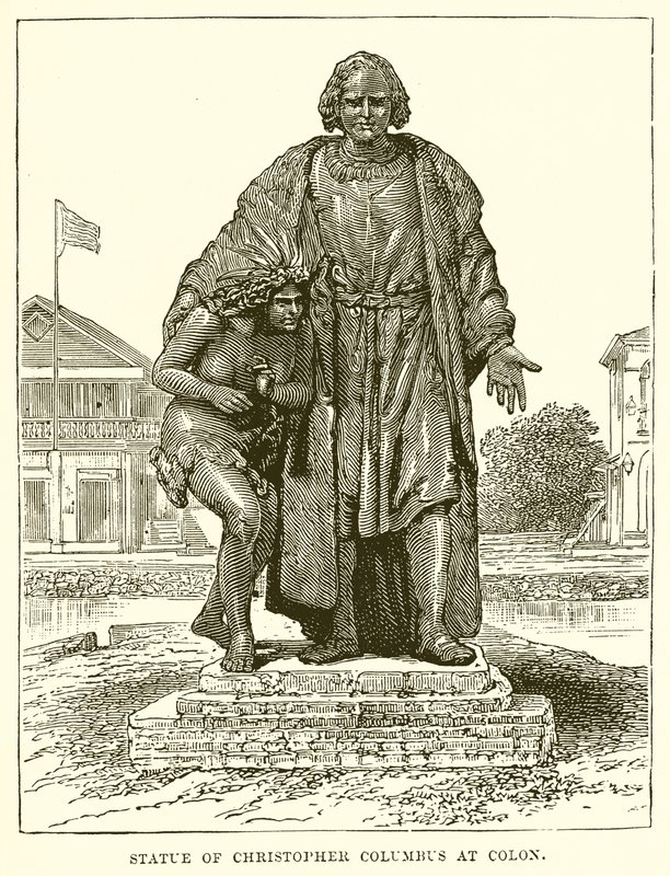 Pomnik Krzysztofa Kolumba w Colon autorstwa English School