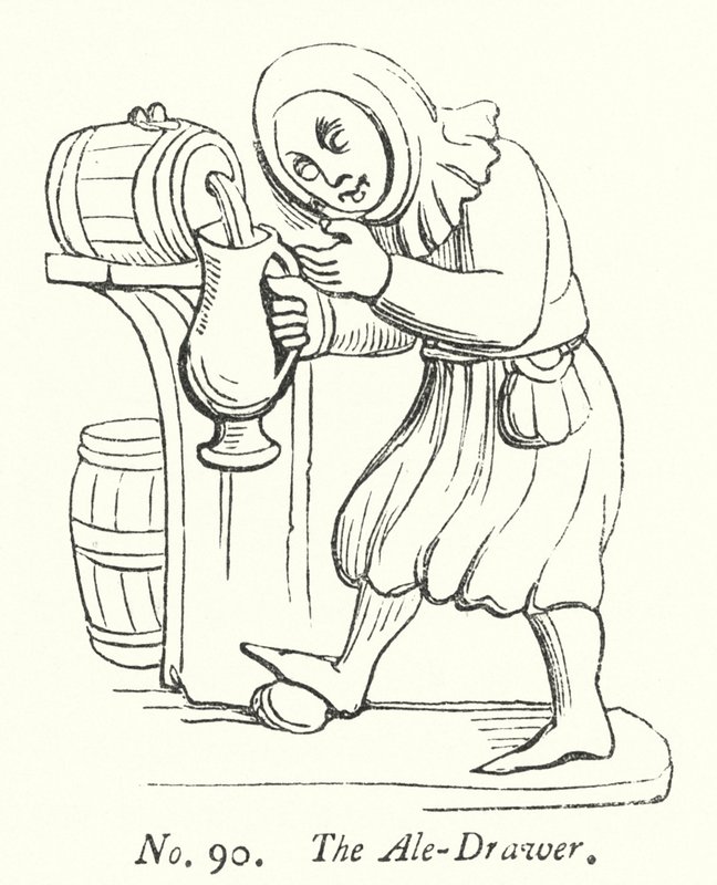Szuflada Ale (grawerowanie) autorstwa English School