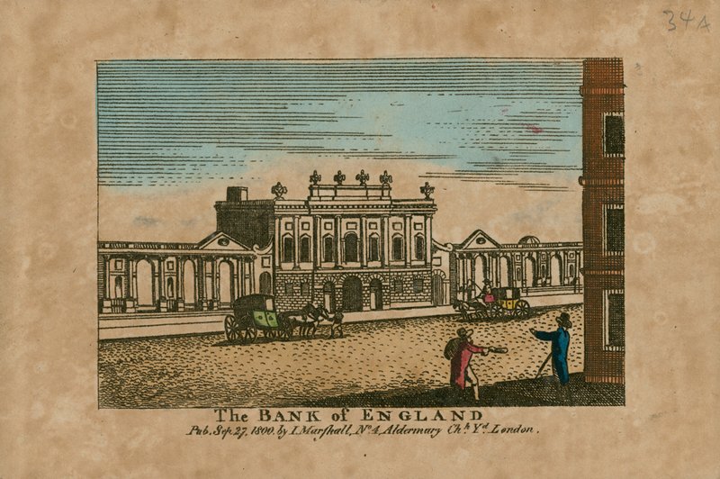 Bank Anglii autorstwa English School