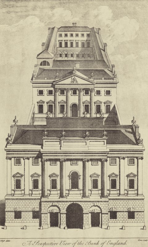 Bank Anglii, 1739 autorstwa English School