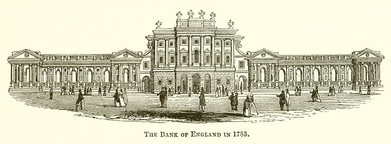 Bank Anglii w 1785 r. autorstwa English School