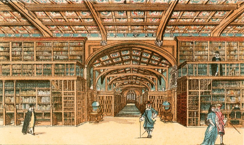 Bodleian biblioteka, Oksfordpolis autorstwa English School