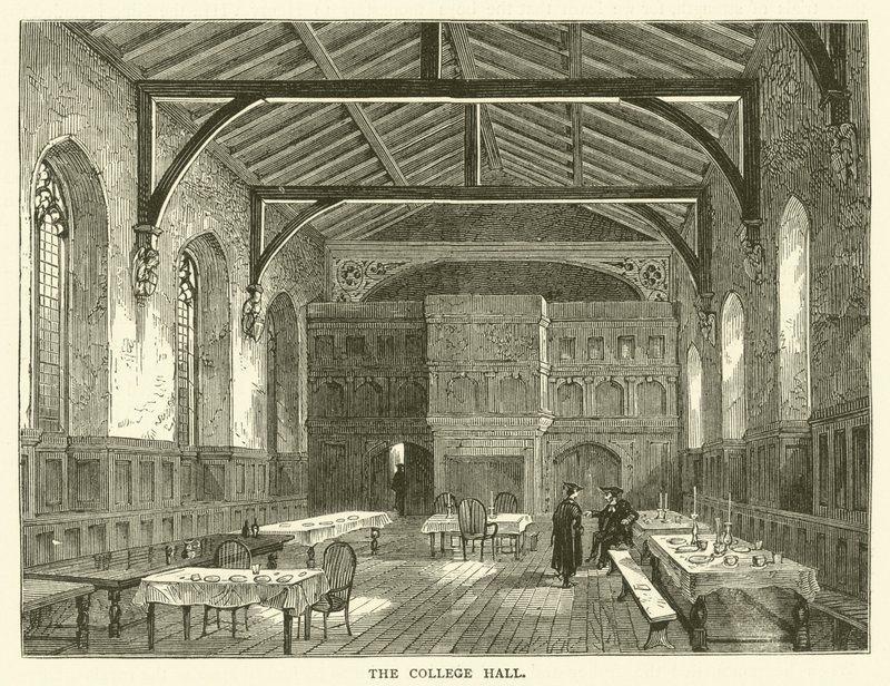 Sala Kolegium (grafika) autorstwa English School