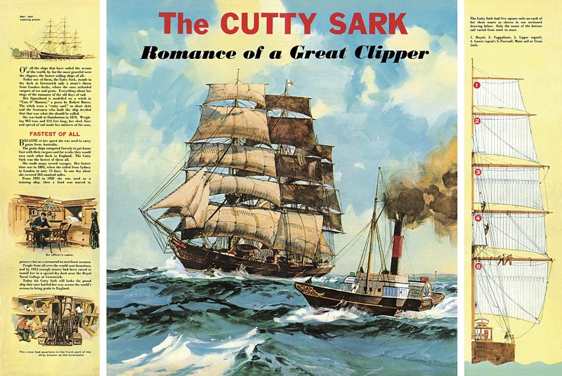 Cutty Sark autorstwa English School