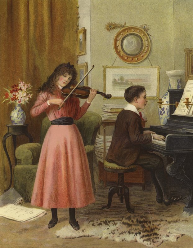 Duet autorstwa English School