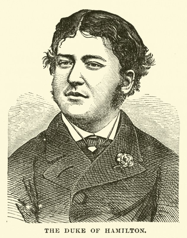 Książę Hamilton autorstwa English School