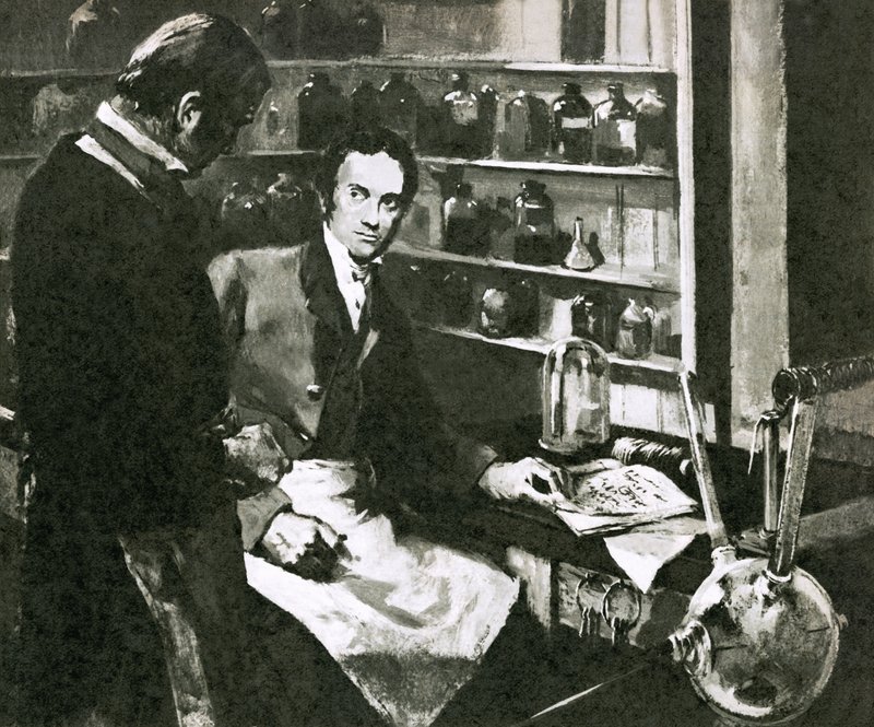 Geniusz chłopca na posyłki: Michael Faraday autorstwa English School