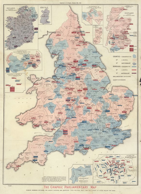 Graficzna Mapa Parlamentarna autorstwa English School