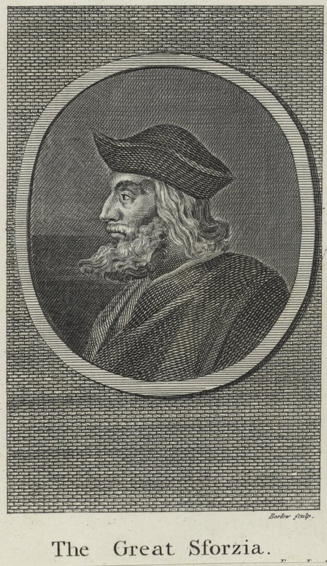 Wielka Sforzia autorstwa English School