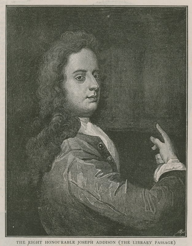 Czcigodny Joseph Addison autorstwa English School