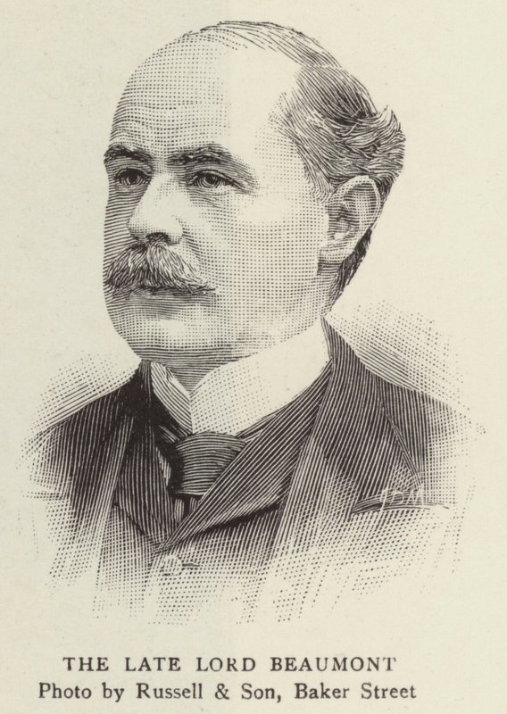 Późny Lord Beaumont (rycina) autorstwa English School