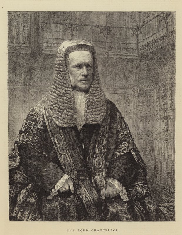 Lord Kanclerz (grafika) autorstwa English School