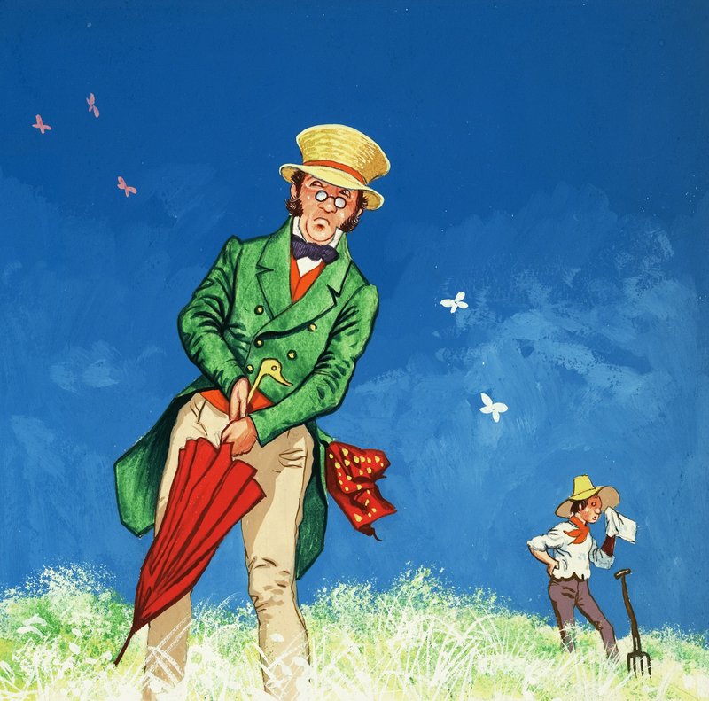 Magiczny parasol autorstwa English School