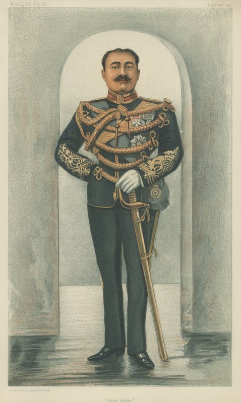 Maharadża Cooch Behar autorstwa English School