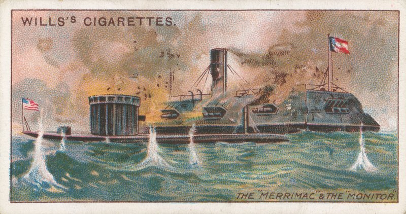 "Merrimac" i "Monitor autorstwa English School