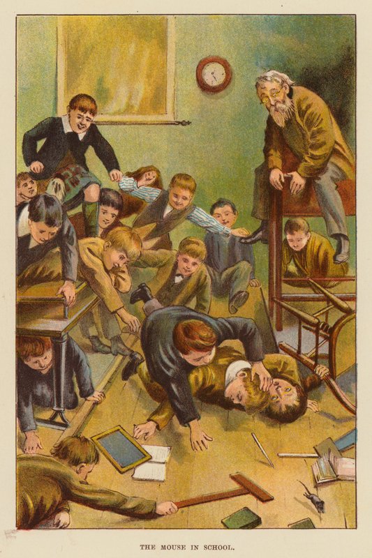 Mysz w szkole (kolor lito) autorstwa English School