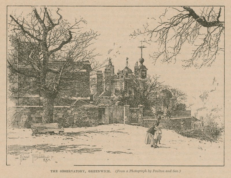 Obserwatorium, Greenwich, Londyn autorstwa English School