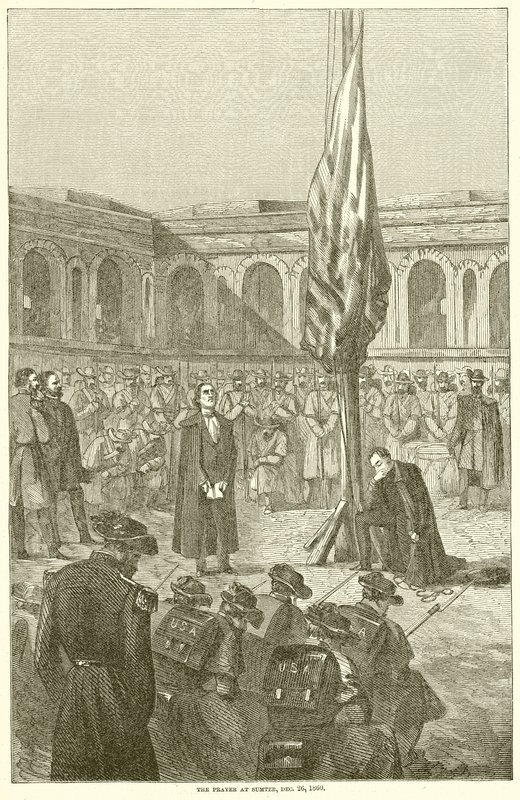 Modlitwa w Sumter, 26 grudnia 1860 r. autorstwa English School