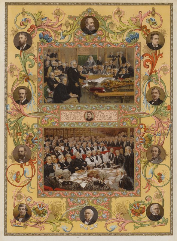 Jubileusz Królowej (chromolitho) autorstwa English School
