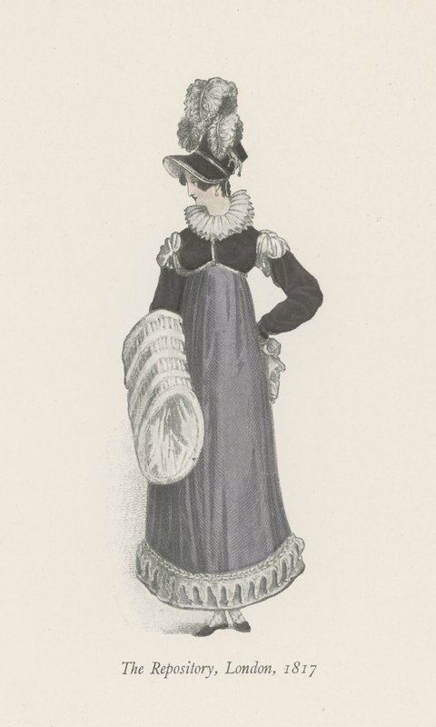 Repozytorium, Londyn, 1817 r. autorstwa English School