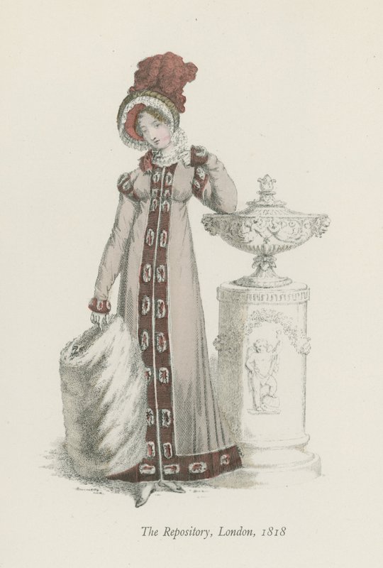 Repozytorium, Londyn, 1818 r. autorstwa English School