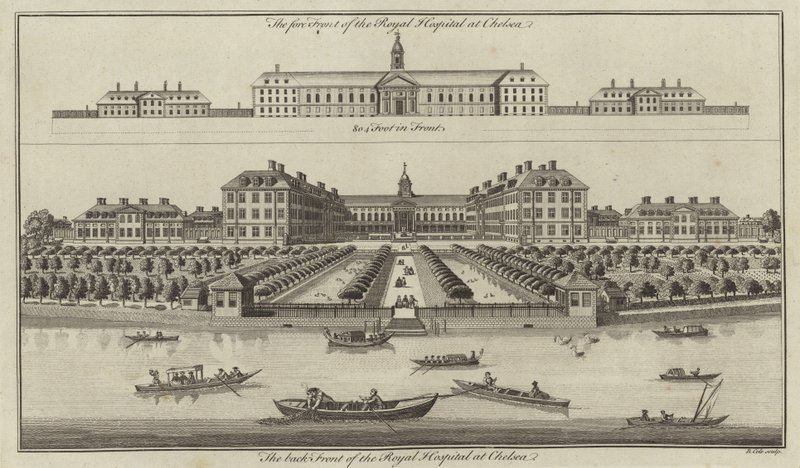 Szpital Królewski, Chelsea autorstwa English School