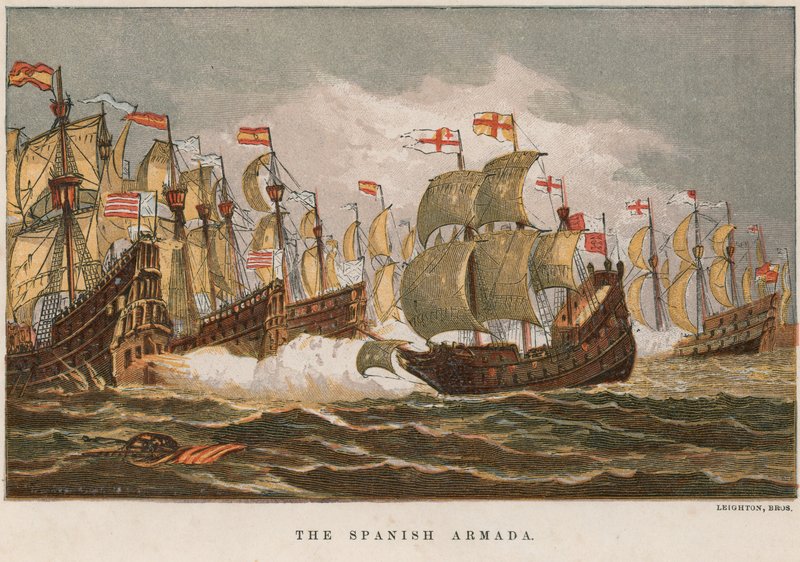 Hiszpańska Armada autorstwa English School