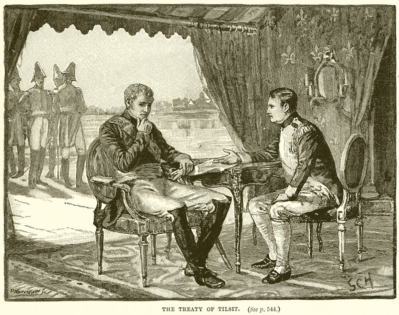 Traktat tylżycki autorstwa English School