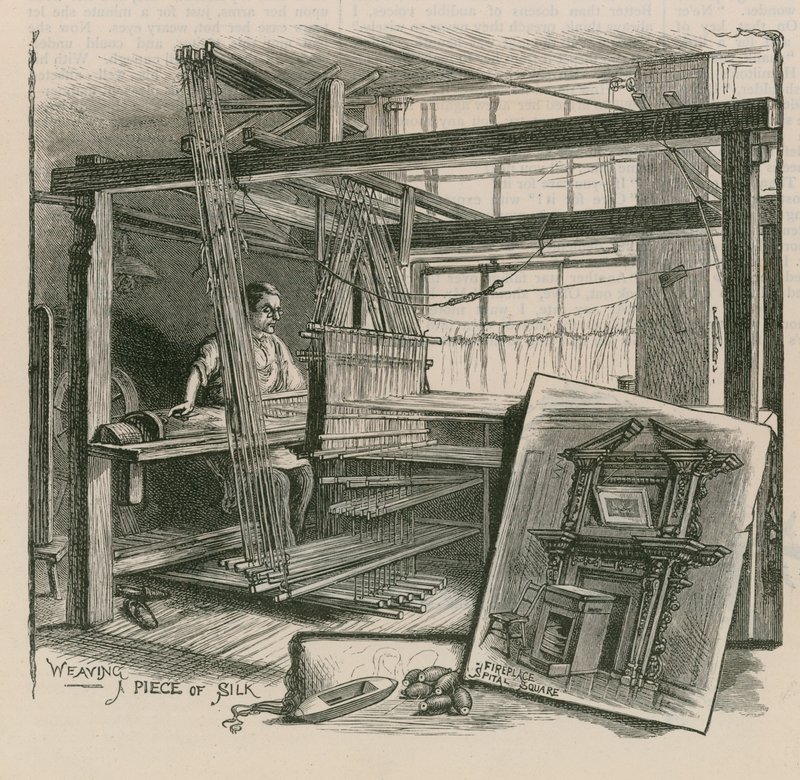 Tkacze Spitalfields autorstwa English School