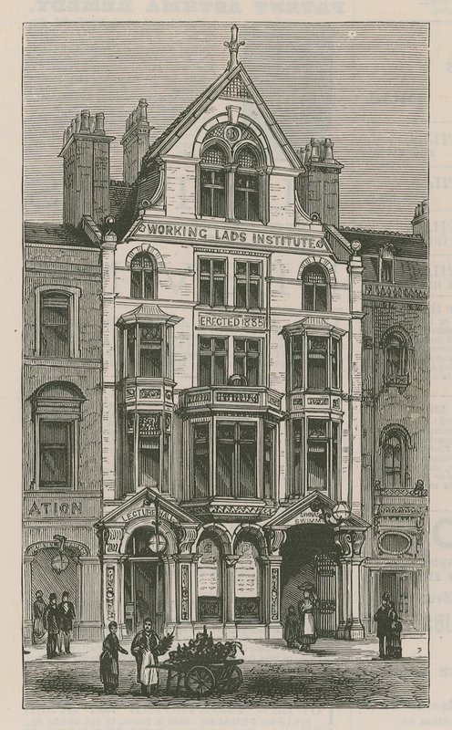 The Working Lads Institute, Whitechapel autorstwa English School