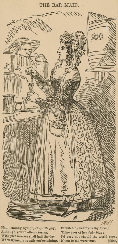 Barmanka autorstwa English School