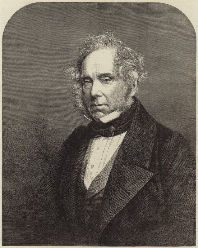 Nieżyjący lord Palmerston autorstwa English School