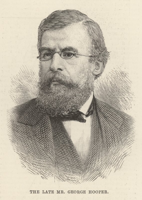 Nieżyjący już pan George Hooper (grafika) autorstwa English School