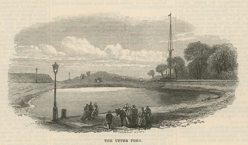Górny staw, Hampstead Heath autorstwa English School
