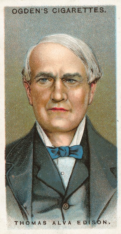Thomas Alva Edison autorstwa English School